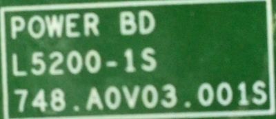 FUENTE PARA MONITOR LENOVO / NUMERO DE PARTE 748.A0V03.001S / L5200-15 / MODELO C19245FY0 - Imagen 2